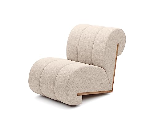 DomiMeble moderner Sessel “Mona” einzigartiges Design, Relaxsessel für Wohnzimmer Loungesessel Stuhl Polstersessel Lesesessel Ohrensessel (Catch My 2) von DomiMeble