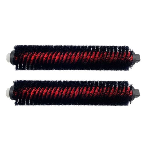 2 Stück Original Reinigungsbürste, 11.5 × 2.4 cm Abnehmbar und Leicht zu Reinigen Selbstreinigungsbürsten Effiziente für den täglichen Gebrauch Kompatibel mit Roborock S7 S8 G10 Serie Saugroboter von Domicubes
