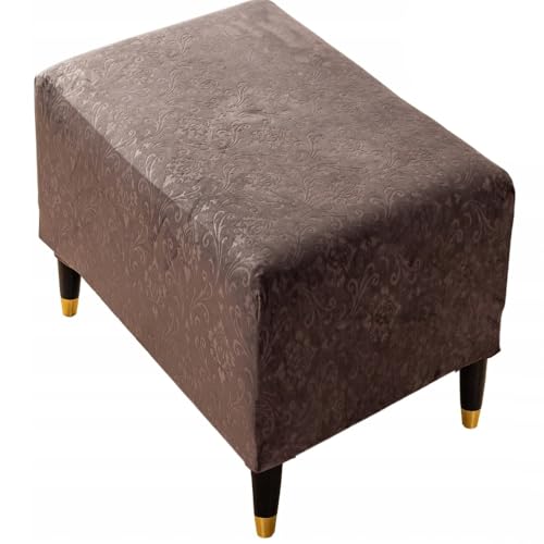 Domidekor Ottoman Schonbezug – Polsterhocker Überzug – Hockerbezug Braun - Hocker Bezug Wohnzimmer - Waschbar Hockerabdeckung Elastisch Velour Schmutzabweisend - Oeko-Tex 100 Domidekor Ottoman Schonbezug – Polsterhocker Überzug – Hockerbezug Braun - Hocker Bezug Wohnzimmer - Waschbar Hockerabdeckung Elastisch Velour Schmutzabweisend - Oeko-Tex 100 von Domidekor
