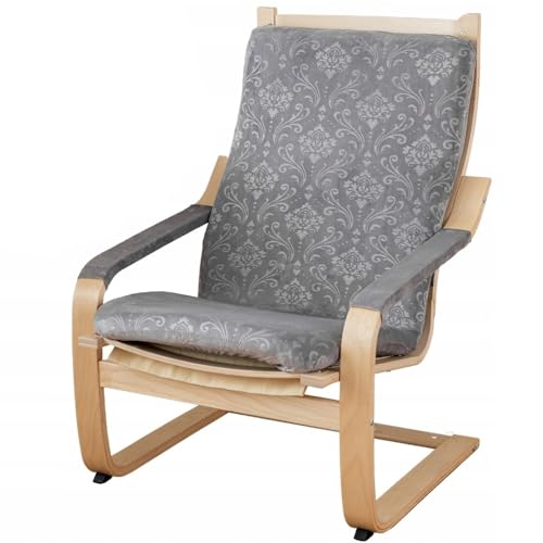 Domidekor Schwingsessel Bezug Grau - Schwingstuhl Husse - Überzug für Relaxsessel - Abdeckung für Ruhesessel - Schutzhülle für Relaxstuhl – Oeko-Tex 100 – Elastisch Velour Schmutzabweisend Domidekor Schwingsessel Bezug Grau - Schwingstuhl Husse - Überzug für Relaxsessel - Abdeckung für Ruhesessel - Schutzhülle für Relaxstuhl – Oeko-Tex 100 – Elastisch Velour Schmutzabweisend von Domidekor