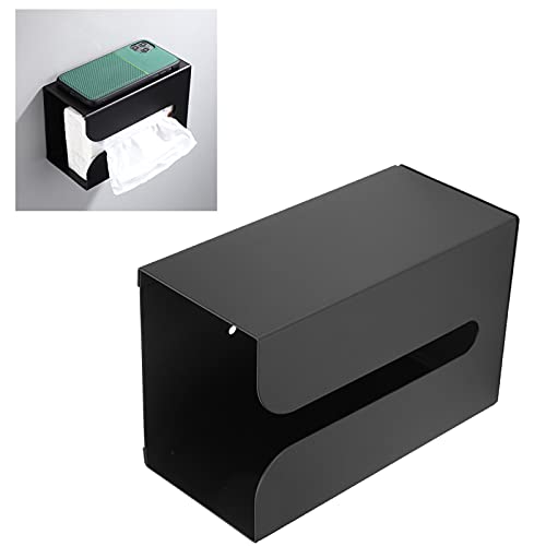 Domigard Stylische Ständer Wandhalterung Servietten Organizer Taschentuchbox, ABS Thermoplast Kosmetiktücherbox, Rechteckiger Taschentuchspender Papierhandtuch Box für Küche Badezimmer Toilette von Domigard