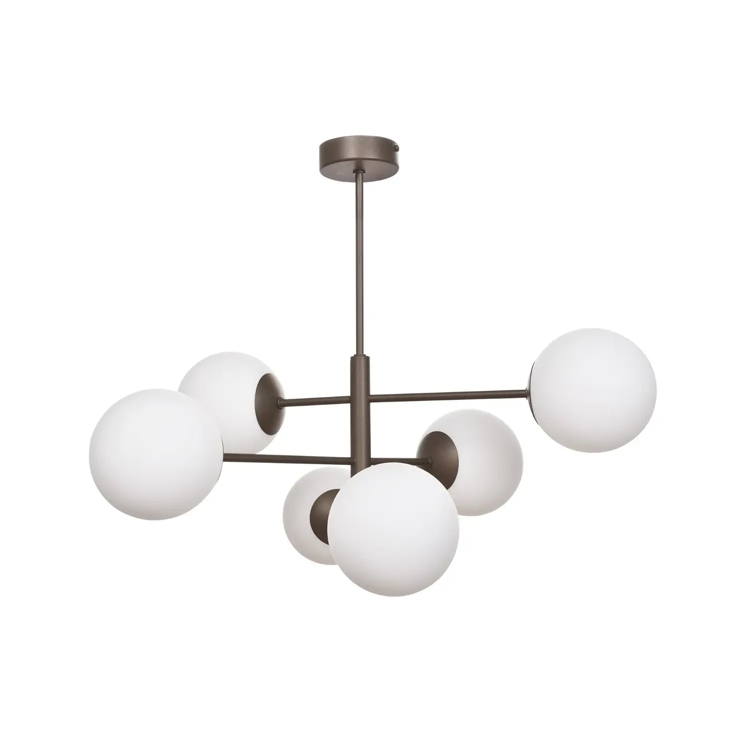 B-Ware Domiluce Hängeleuchte Pendelleuchte Aurora Braun 60 Cm 6 Flammig Glas E14 Lampe B-Ware Domiluce Hängeleuchte Pendelleuchte Aurora Braun 60 Cm 6 Flammig Glas E14 Lampe von Domiluce