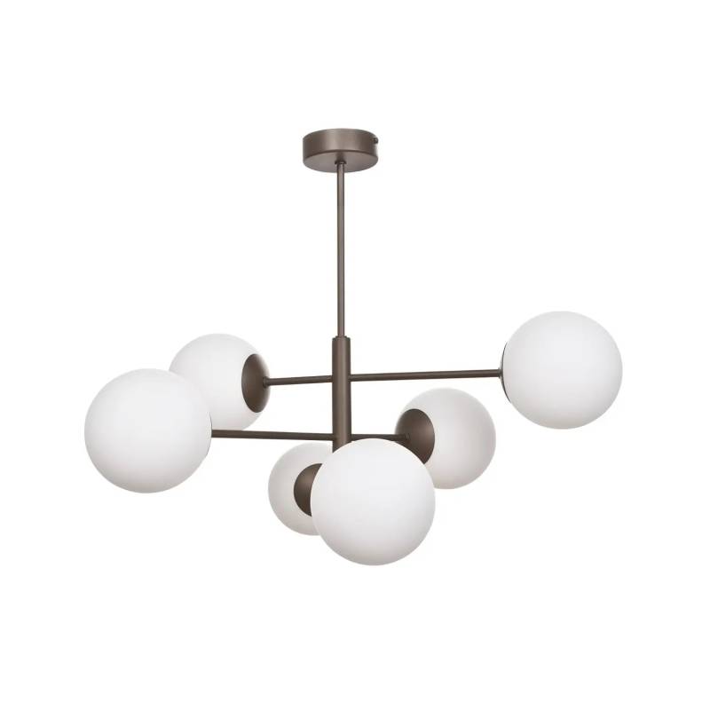 B-Ware Domiluce Hängeleuchte Pendelleuchte Aurora Braun 60 Cm 6 Flammig Glas E14 Lampe B-Ware Domiluce Hängeleuchte Pendelleuchte Aurora Braun 60 Cm 6 Flammig Glas E14 Lampe von Domiluce