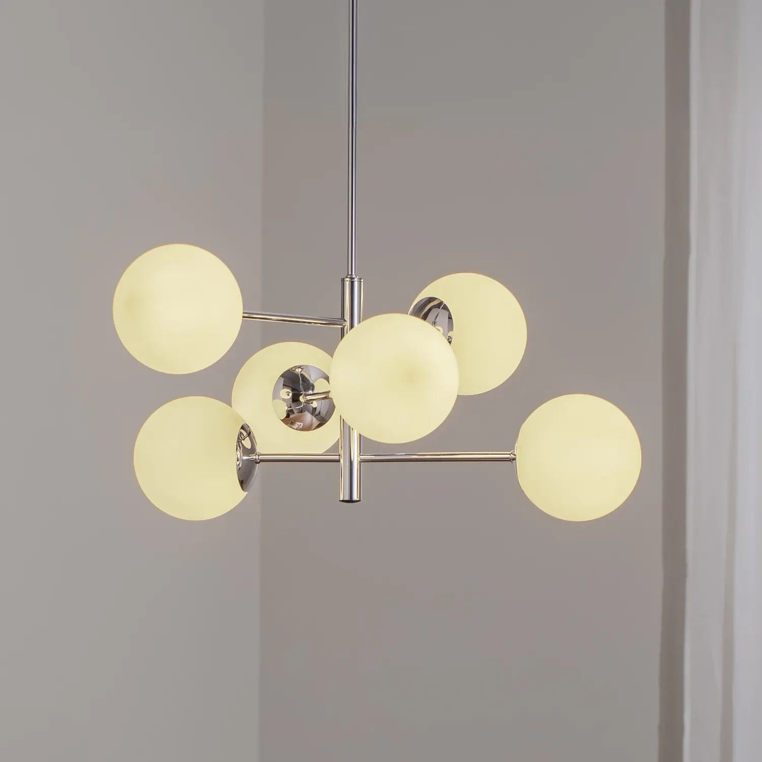 B-Ware Domiluce Hängeleuchte Pendelleuchte Aurora Deckenlampe E14 Chrom Glas Siehe Text B-Ware Domiluce Hängeleuchte Pendelleuchte Aurora Deckenlampe E14 Chrom Glas Siehe Text von Domiluce