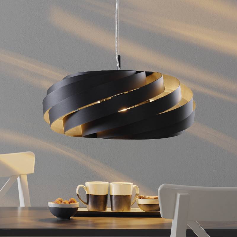 Domiluce Hängeleuchte Vento Hängelampe Deckenleuchte Lampe Licht Schwarz ø 60283 B-Ware von Domiluce