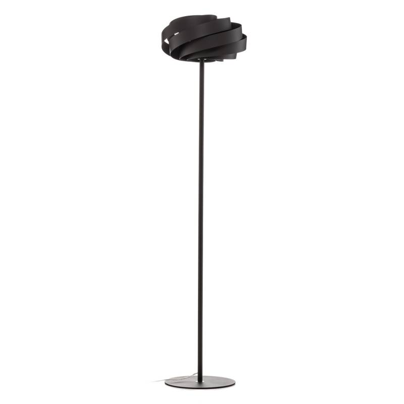 Domiluce Stehleuchte Lampe Vento Schwarz Metall E27 Standlampe ø 40 Cm B-Ware von Domiluce