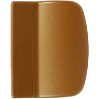 Domino - Balkontürgriff außen Balkontür Schnäpper Terassentürgriff Gold Eiche von Domino