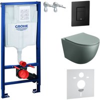 Grohe wc Set mit Vorwandelement, Wand-WC und Spülknopf Grohe wc Set mit Vorwandelement, Wand-WC und Spülknopf von Domino