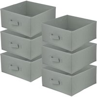 Lavita Storage Box faltbare Aufbewahrung Boxen 31 x 31 x 15 cm Schubladen-Organizer Box Ordnungssysteme für Kleidung Kleideraufbewahrung & Lavita Storage Box faltbare Aufbewahrung Boxen 31 x 31 x 15 cm Schubladen-Organizer Box Ordnungssysteme für Kleidung Kleideraufbewahrung & von Domino