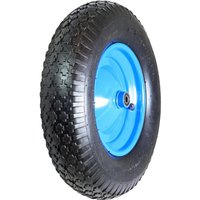 Domino - Pneumatische Rad für Schubkarre 4.00-8 400 mm 150kg Kugellager mit Radasche von Domino