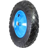 Domino - Pneumatische Rad für Schubkarre 4.00-8 400 mm 150kg Vierkammerreifen Radasche von Domino