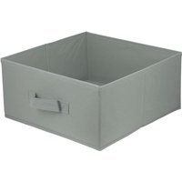 Storage Box faltbare Aufbewahrung Boxen 31 x 31 x 15 cm hellgrau 1 stück Storage Box faltbare Aufbewahrung Boxen 31 x 31 x 15 cm hellgrau 1 stück von Domino