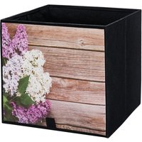 Storage Box faltbare Aufbewahrung Boxen 31 x 31 x 31 cm Garten 1 stück von Domino