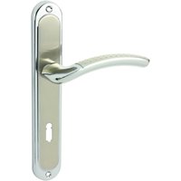 Türgriff 72 Drückergarnitur BB-Buntbart Set TürdrückergarniturSHARON eco M6/M9 von Domino