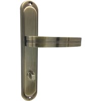 Domino - Türgriff 78 Drückergarnitur wc - Badezimmer Set Türdrückergarnitur dekan M3 von Domino