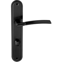 Türgriff 78 Drückergarnitur wc - Badezimmer Set presto black von Domino