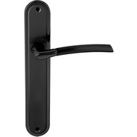 Türgriff Blind Drückergarnitur Schwarz Türdrückergarnitur presto black von Domino