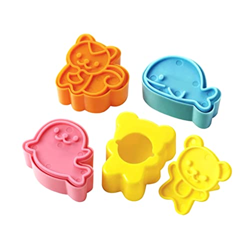 Domire Sandwichschneider, Keksschneider Mini Cartoon Bären Delphin Sea Hundeschneider Sandwichschneider Und Versiegelung Für Kinder, Brotschneider, Sandwichschneider Für Kinder, 5 Stcs von Domire
