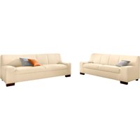 DOMO collection Polstergarnitur "Norma", (Set, 2 tlg.), bestehend aus je einem 2- und 3-Sitzer von Domo Collection