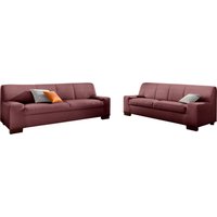 DOMO collection Polstergarnitur "Norma", (Set, 2 tlg.), bestehend aus je einem 2- und 3-Sitzer von Domo Collection