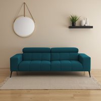 DOMO collection 2-Sitzer "Trento, mit Kufenfuß oder Einzelfuß", wahlweise mit Kopfteilverstellung und in zwei Größen erhältlich von Domo Collection
