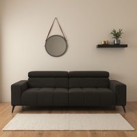 DOMO collection 2-Sitzer "Trento, mit Kufenfuß oder Einzelfuß", wahlweise mit Kopfteilverstellung und in zwei Größen erhältlich von Domo Collection