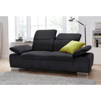 DOMO collection 2-Sitzer "Milan inklusive komfortablen Federkern für mehr Sitzkomfort", mit Rückenverstellung von Domo Collection