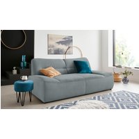DOMO collection 2-Sitzer "Cesena modernes Sofa mit flachen Armlehnen, komfortabel", fester Sitzkomfort, frei im Raum stellbar von Domo Collection