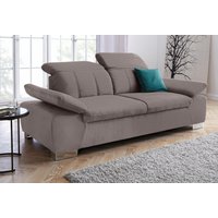 DOMO collection 2,5-Sitzer "Milan inklusive komfortablen Federkern für mehr Sitzkomfort", mit Rückenverstellung von Domo Collection