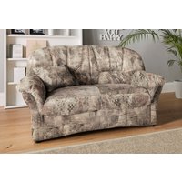 DOMO collection 3-Sitzer "Bahia Couch, B/T: 200/92 cm, belastbar bis 140kg/ Sitz, mit Federkern", Microfaser MELROSE, mocca von Domo Collection