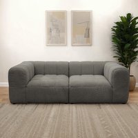 DOMO collection Big-Sofa "800019 Megasofa in 2 Breiten, Kassettensteppung, modern, Federkern", (2 St.), Bigsofa mit Taschenfederkern und Kassettensteppung von Domo Collection