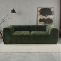 DOMO collection Big-Sofa "800019 Megasofa in 2 Breiten, Kassettensteppung, modern, Federkern", (2 St.), Bigsofa mit Taschenfederkern und Kassettensteppung von Domo Collection
