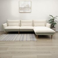 DOMO collection Ecksofa "100 032 modern mit schmalen Armlehnen, Breite 282cm, L-Form" von Domo Collection