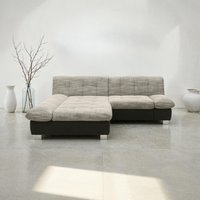 DOMO collection Ecksofa "100031 kompakte Stellmaße, komfortabel und bequem, L-Form" wahlweise mit Bettfunktion und Armteilverstellung. Breite 234 cm von Domo Collection