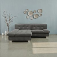 DOMO collection Ecksofa "100031 kompakte Stellmaße, komfortabel und bequem, L-Form" wahlweise mit Bettfunktion und Armteilverstellung. Breite 234 cm von Domo Collection
