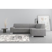 DOMO collection Ecksofa "Anzio in kubischer Formensprache, flache Armlehnen, L-Form" Wahlweise mit Bettfunktion und Federkern für hohen Sitzkomfort von Domo Collection