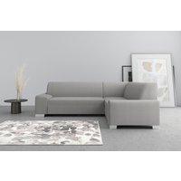 DOMO collection Ecksofa "Anzio in kubischer Formensprache, flache Armlehnen, L-Form", Wahlweise mit Bettfunktion und Federkern für hohen Sitzkomfort von Domo Collection