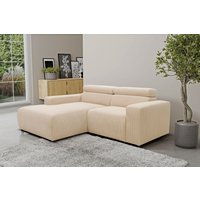 DOMO collection Ecksofa "Brandon kleine Ausführung B/T/H: 214/100/80 cm" von Domo Collection