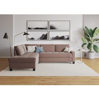 DOMO collection Ecksofa "Florentina L-Form", wahlweise mit Bettfunktion, mit Kontrastnaht DOMO collection Ecksofa "Florentina L-Form", wahlweise mit Bettfunktion, mit Kontrastnaht von Domo Collection