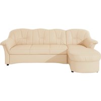 DOMO collection Ecksofa "Flores Schlafsofa, B/T/H: 233/142/86 cm, L-Form" wahlweise mit Bettfunktion, wahlweise mit Federkern, auch in Leder von Domo Collection