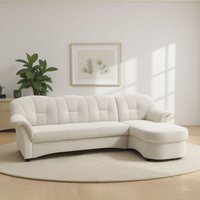 DOMO collection Ecksofa "Flores Schlafsofa, B/T/H: 233/142/86 cm, L-Form" wahlweise mit Bettfunktion, wahlweise mit Federkern, auch in Leder DOMO collection Ecksofa "Flores Schlafsofa, B/T/H: 233/142/86 cm, L-Form" wahlweise mit Bettfunktion, wahlweise mit Federkern, auch in Leder von Domo Collection