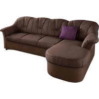 DOMO collection Ecksofa "Flores Schlafsofa, B/T/H: 233/142/86 cm, L-Form" wahlweise mit Bettfunktion, wahlweise mit Federkern, auch in Leder von Domo Collection