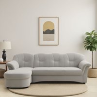 DOMO collection Ecksofa "Flores Schlafsofa, B/T/H: 233/142/86 cm, L-Form" wahlweise mit Bettfunktion, wahlweise mit Federkern, auch in Leder von Domo Collection