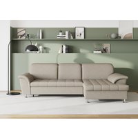 DOMO collection Ecksofa Franzi, wahlweise mit Bettfunktion, Bettkasten und Kopfteilverstellung von Domo Collection