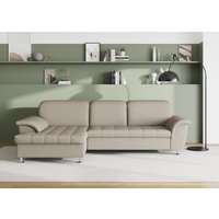 DOMO collection Ecksofa Franzi, wahlweise mit Bettfunktion, Bettkasten und Kopfteilverstellung von Domo Collection