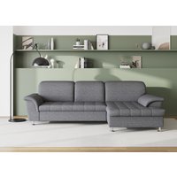 DOMO collection Ecksofa Franzi, wahlweise mit Bettfunktion, Bettkasten und Kopfteilverstellung von Domo Collection