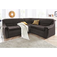 DOMO collection Ecksofa "Lale zeitlose Formensprache, komfortabel, Breite 251cm, L-Form" mit langem Schenkel, wahlweise mit Bettfunktion DOMO collection Ecksofa "Lale zeitlose Formensprache, komfortabel, Breite 251cm, L-Form" mit langem Schenkel, wahlweise mit Bettfunktion von Domo Collection