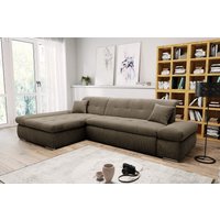 DOMO collection Ecksofa "Moric Schlafsofa B/T/H 300/172/80 cm, auch in Cord, L-Form" von Domo Collection