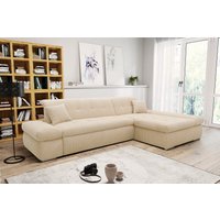 DOMO collection Ecksofa "Moric B/T/H 300/172/80 cm, auch in Cord, L-Form", XXL-Format, wahlweise auch mit Bettfunktion und Armverstellung DOMO collection Ecksofa "Moric B/T/H 300/172/80 cm, auch in Cord, L-Form", XXL-Format, wahlweise auch mit Bettfunktion und Armverstellung von Domo Collection