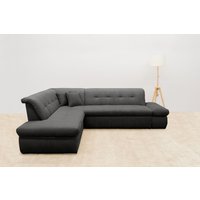 DOMO collection Ecksofa "Moric L-Form", wahlweise mit Bettfunktion und Armlehnenverstellung, auch in Cord von Domo Collection